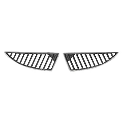New Grille For 04-05 Mitsubishi Lancer Right Side Chrome Shell Silver Black • $35