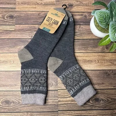 Northeast Outfitters Mens Cozy Cabin Socks Crew NWT Size Large (Grey) • $11