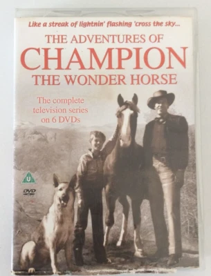 £12 • Buy The Adventures Of Champion The Wonder Horse - 6 DVD Box Set