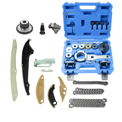 Timing Chain & Tool Kit For Audi VW 2.0 TSI Jetta GTI A4 A5 Q5 Beetle Passat CC • $109.99