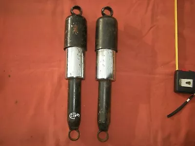 Pair Shock Absorbers Wheel Base 33 Motoitaliane Morini Guzzilodola Mv Ducati 175 • $417