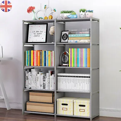 £16.39 • Buy Modern 5 Tier Book Shelves Storage Display Bookcase Box Cabinet Rack Units Shelf