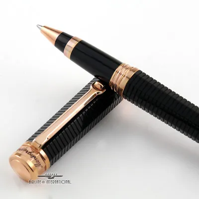 Montegrappa Nero Uno Linea Rose Gold Rollerball Pen • $540