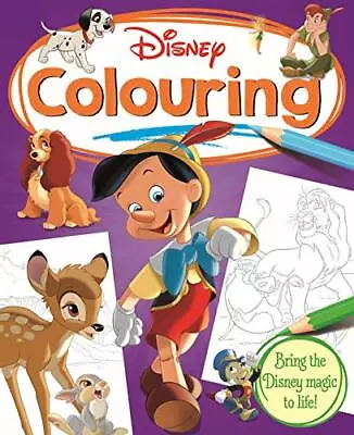 CLASSICS: Disney Colouring Book (Simply Colouring Disney) Book The Cheap Fast • £3.49