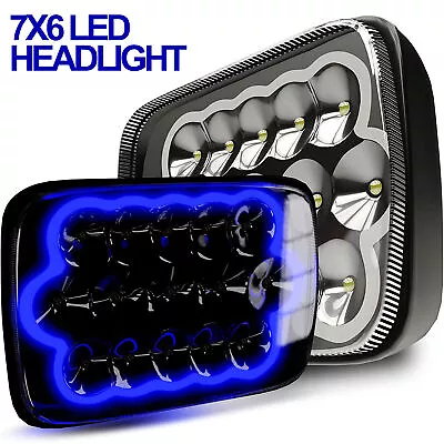 $48.99 • Buy For Nissan Pickup Hardbody Mr2 5x7 7x6inch LED Headlights DRL Hi/Lo Beam Pair