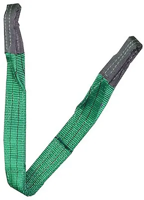 2 Tonne Webbing Lifting Sling Certified Duplex Cargo Strap Hoist Strop 1m-10mtr • £3.58