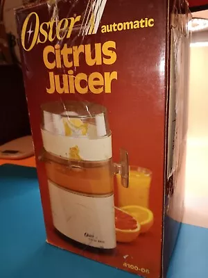 Oster Citrus Juicer Model 4100-06 Vintage In Box • $30