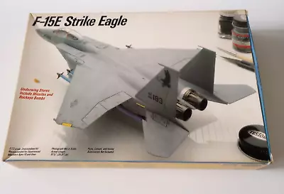 Vintage Sealed 1989 Testors Italieri F-15E Strike Eagle Model Airplane Kit 1/72 • $21.95