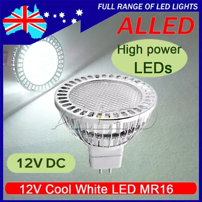 MR16 12v LED Downlight Boat Caravan Reading Under Cabinet Kitchen Ranghood Bulb • $20.50