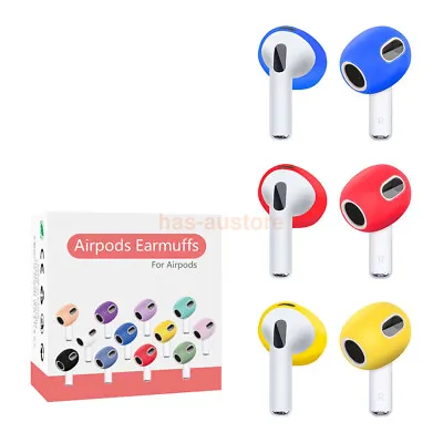 $15.87 • Buy NEW 3Pairs For Airpods3 Case Earpod Cover Ear Hook Earbuds Ear Tips Silicone AU