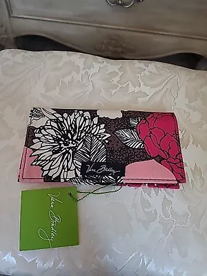 Nwt Vera Bradley *mocha Rouge* Checkbook Cover • $11.99