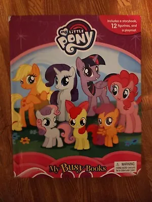 Hasbro My Little Pony My Busy Book - 10 Figures And Play Mat • £3.50