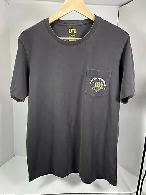 RARE Uniqlo Official Despicable Me Minions EVERY DAY'S A WEEKEND Shirt Sz Small • $13