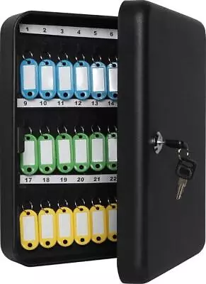 Key Cabinet Wall Mount Key Lock Box With Key Management Locking Key Organizer • $33.49