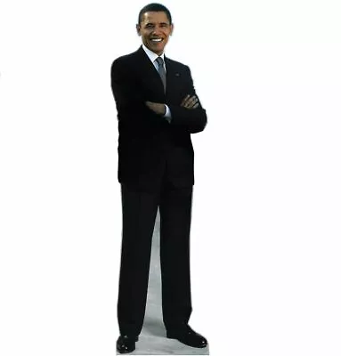 PRESIDENT OBAMA Life-Size Cardboard Cutout Standup Standee Poster • $49.95