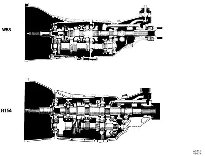 Toyota W58 & R154 Gearbox Transmission Workshop Service Repair Manual • $19.90