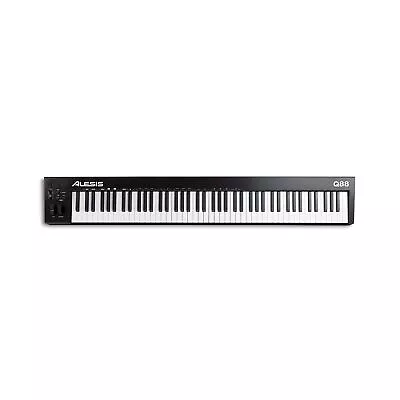 Alesis Q88 MKII - 88 Key USB MIDI Keyboard Controller With Full Size Velocity... • $292.39