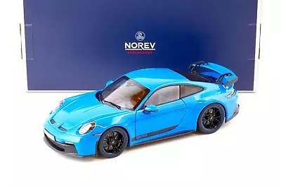 1:18 NOREV Porsche 911 (992) GT3 Coupe Shark Blue 2021 - Limited 504 Pcs • $117.90