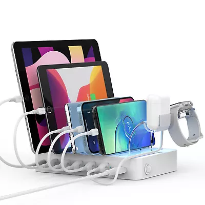 SooPii 60W 6-Port Charging Station For Multiple Devices • $36.99