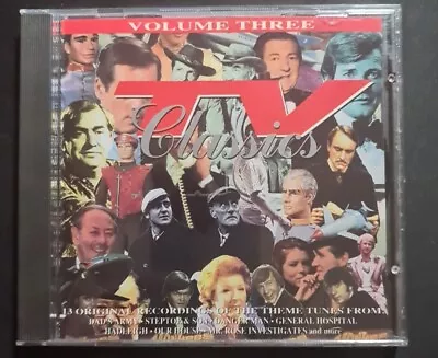 TV CLASSICS - VOLUME 3 - CD - ( 13 TRACKS ) - 1993 - Dad's Army-Stepton ETC • £3