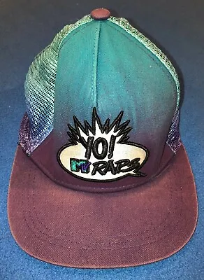 Yo MTV Raps! Multi Color Ball Cap H&M Divided Music Video Hat Trucker Hat • $20
