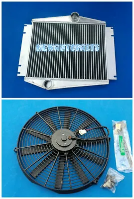 Aluminum Intercooler & Fan For 1998-2004 99 00 Volvo Turbo Volvo 850 S70 V70 C70 • $169