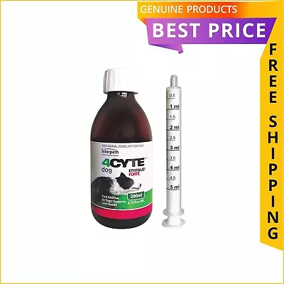 4cyte Canine Epiitalis Forte Joint Support 200 ML Gel For Dogs • $127.94