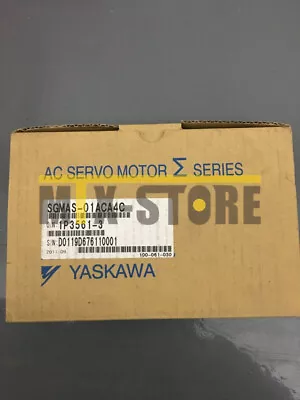 1pcs New YASKAWA SGMAS-01ACA4C Servo Motor • $178.22