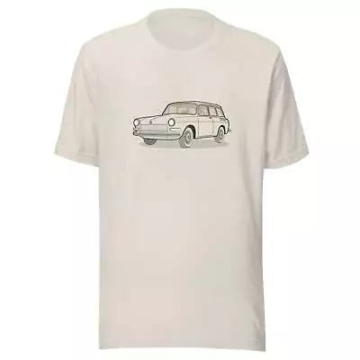 1972 VW Type 3 Squareback Double Sided Heather Dust Unisex T-Shirt • $40