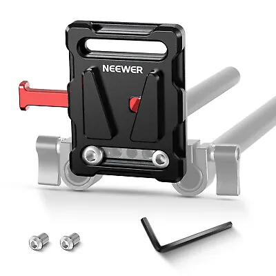 Neewer PS001 Mini V Mount Battery Plate For BP-V47 BP-V95 BP-150WS BP-190WS • $13.99