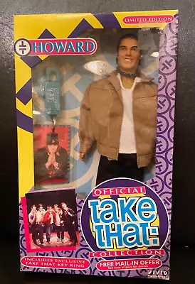 Take That HOWARD Doll - New Boxed - RARE NEW IN BOX VINTAGE OFFICIAL DOLL 1994 • £39.99