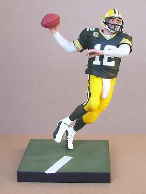 2009 McFarlane NFL 21 Aaron Rodgers Green Bay Packers Quarterback Loose Figure • $10.99