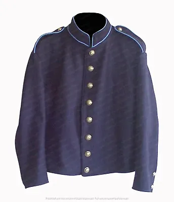 Civil War Union Infantry - Shell Jacket - With Shoulder Straps & Sky Trim • $56.86