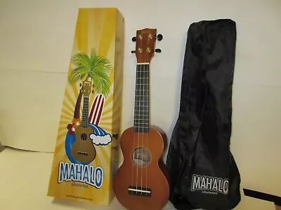 Mahalo Ukulele MR1tbr With Carrying Bag NEW IN BOX • $39.99