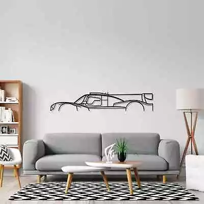 Wall Art Home Decor 3D Acrylic Metal Car Auto Poster USA Silhouette M30 LMP3 • $89.99