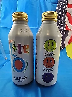 J BALVIN * Lot Of 2 Empty 16oz Miller Lite Beer Cans Limited Edition Collectible • $10.64