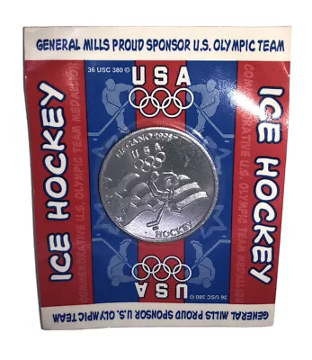 General Mills U.S. Olympic Team 1998 Nagano Collectible Medallion Coin Hockey • $9.99