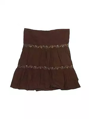 Woven Works Girls Brown Skirt Medium Kids • $12.74