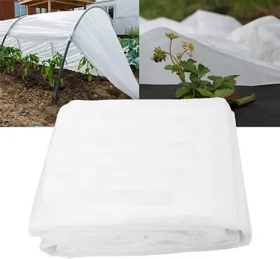 2 X 10 Mtr Frost Fleece Plant Protection Winter Garden Cover Horticultural Roll • £10.99