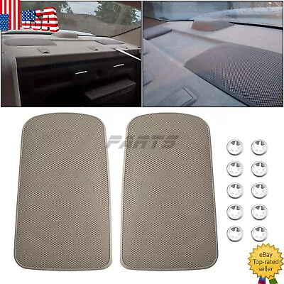 Fits 2002-2006 Toyota Camry Tan Rear Speaker Grill Cover Set 04007-521aa-b0 • $19.97