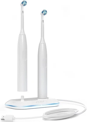 $69.30 • Buy GALVANOX 2-In-1 Dual Toothbrush Charger Oral B Electric Toothbrushes, Replacemen