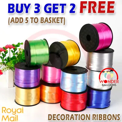 £1.79 • Buy 30 Meters Balloon Curling Ribbon For Party Gift Wrapping Balloons String Tie