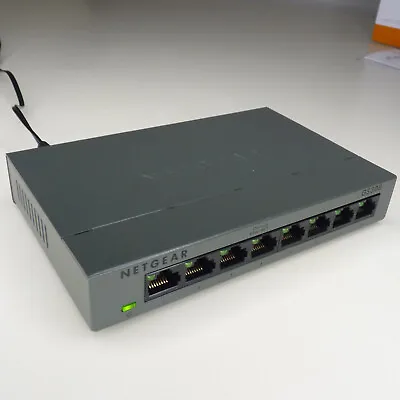 Boxed NETGEAR 8-port Gigabit Ethernet Unmanaged Network Switch GS308v2 • £16