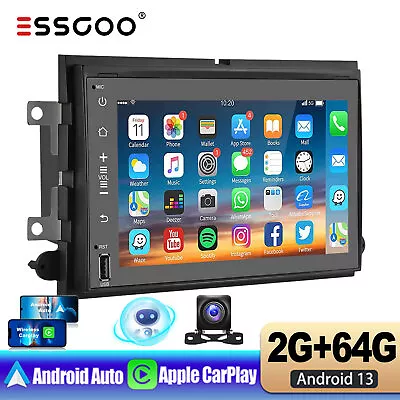 2+64G CarPlay Android 13 Car Radio Stereo GPS Navigation For 2004-2014 FORD F150 • $139.85