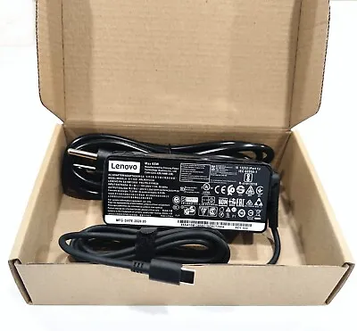 Genuine OEM Lenovo 65W USB-C Adapter Charger ThinkPad X1 Carbon Yoga ADLX65YLC3A • $13.50