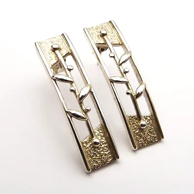 Sterling Silver Earrings By Ola Gorie  Jasmine Design  Scottish Butterfly Backs • £74.99