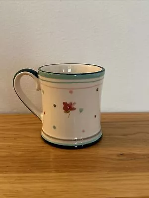 M & S Marks And Spencers - Rose Bud Hand Painted Coffee/tea Mug • £6