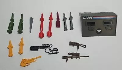 GI Joe ARAH Toys Accessories Parts Lot Warthog Door Missles Weapons  • $15.99