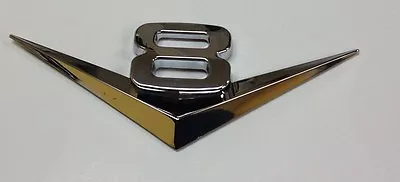 $17 • Buy 3d V8 Logo Chrome Badge Abs Emblem Car Auto 4x4  E-1502ps
