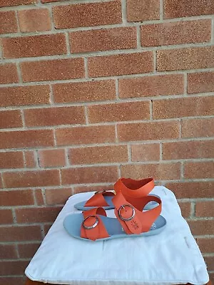 £54.99 • Buy UK Size 7 Fly London Women's Ladies Masa757fly COMFY Sandals Coral Colour EU 40